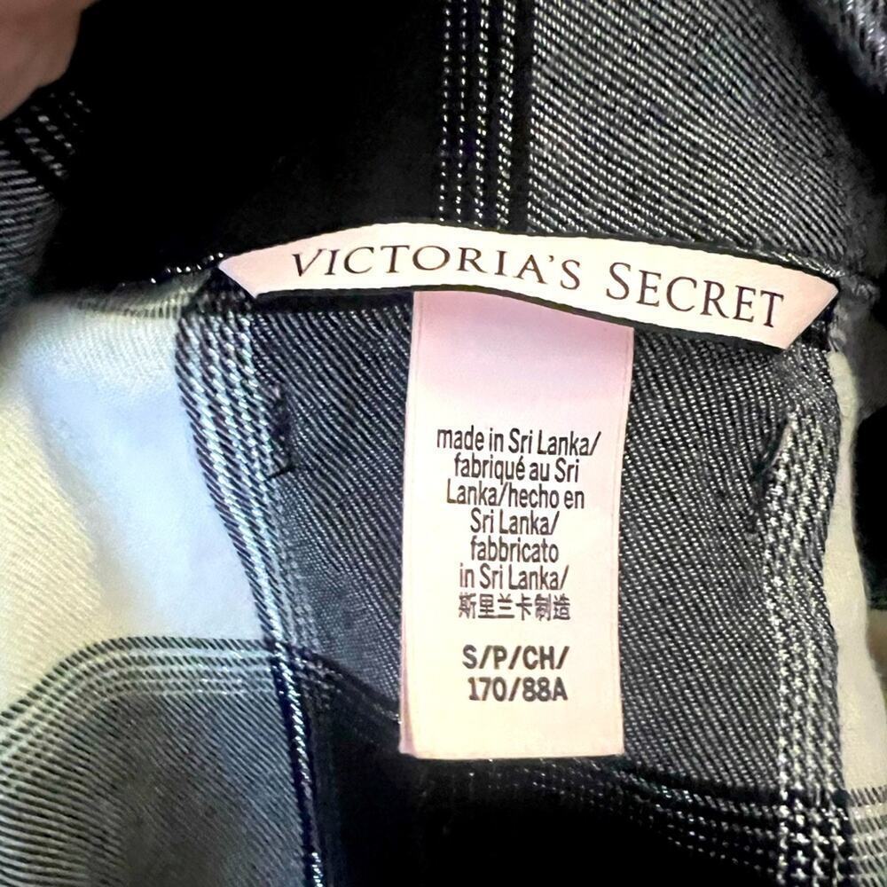 Victoria Secret Romper black and white plaid small - Picture 3 of 3